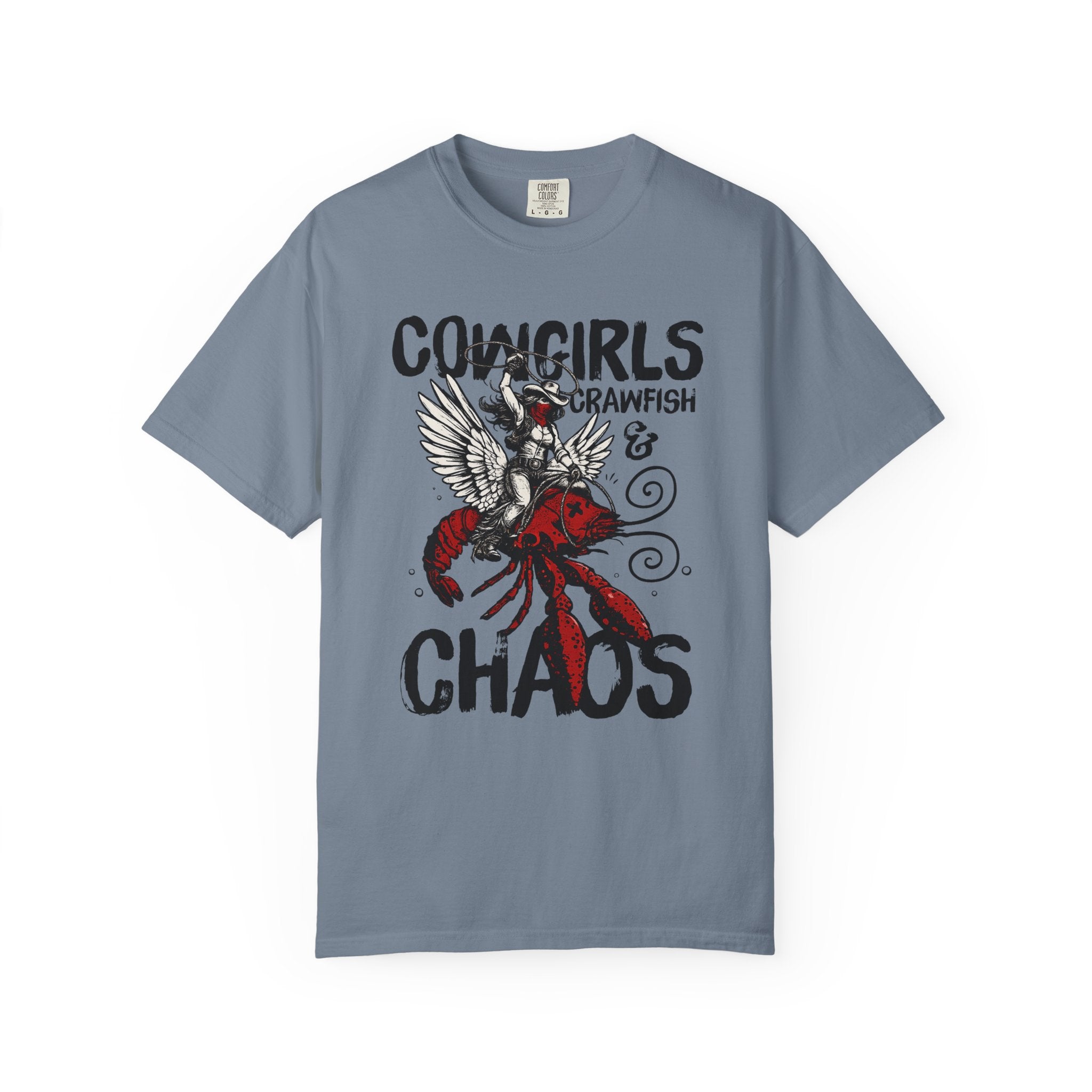 Cowgirls, Crawfish, and Chaos Graphic T-Shirt