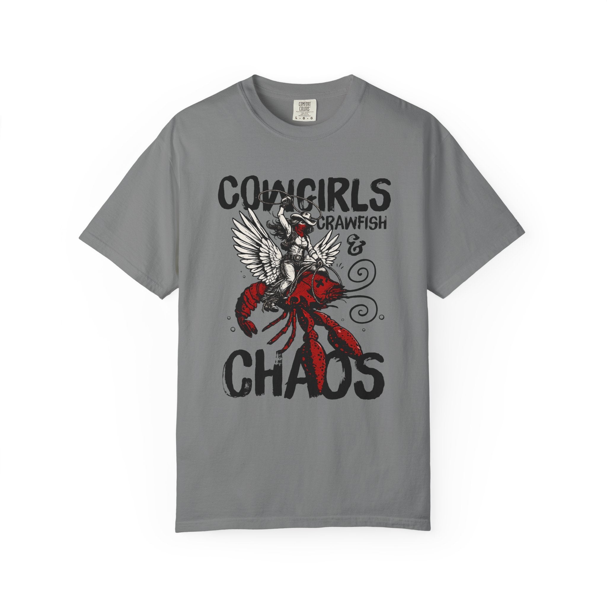 Cowgirls, Crawfish, and Chaos Graphic T-Shirt