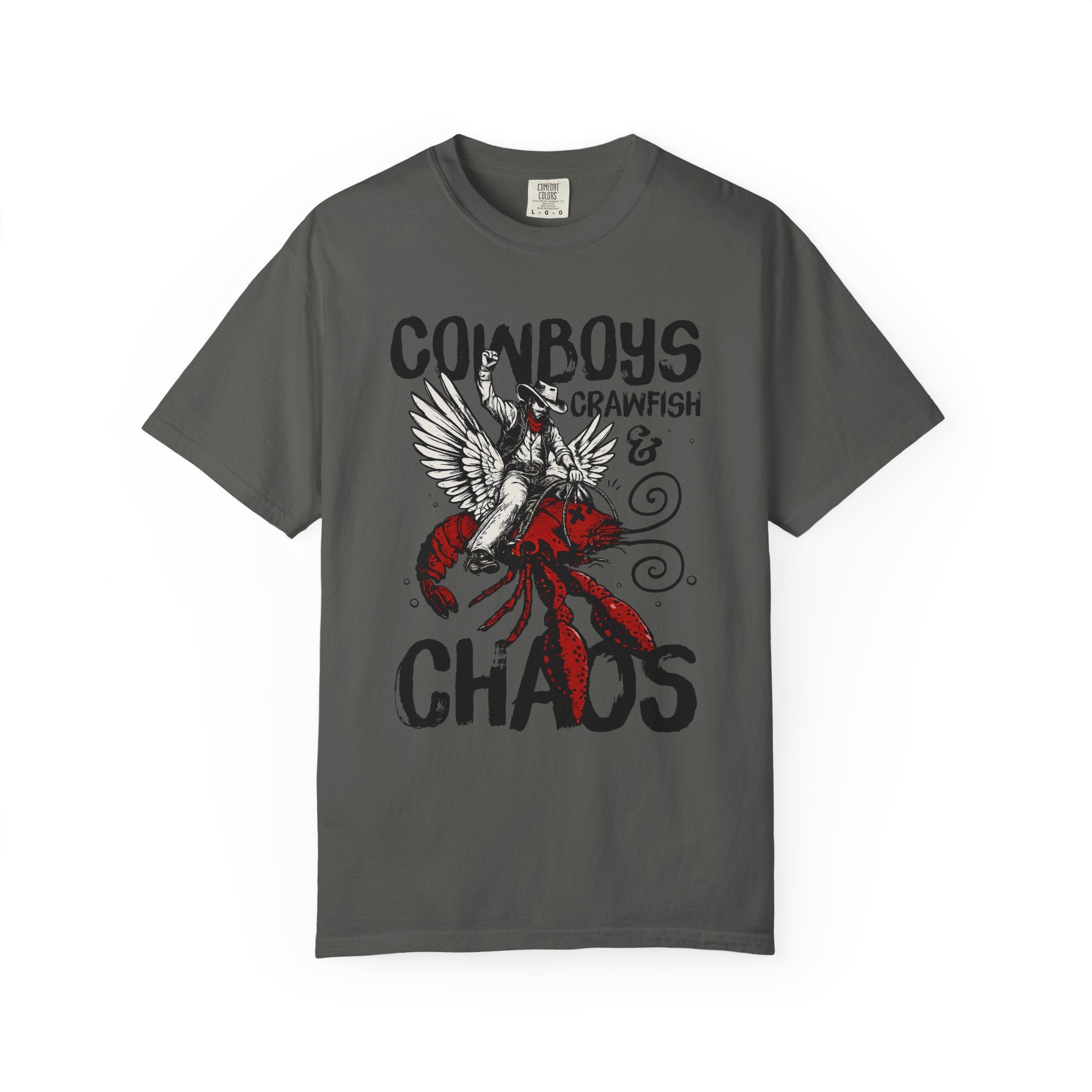 Cowboys, Crawfish & Chaos Graphic T-Shirt