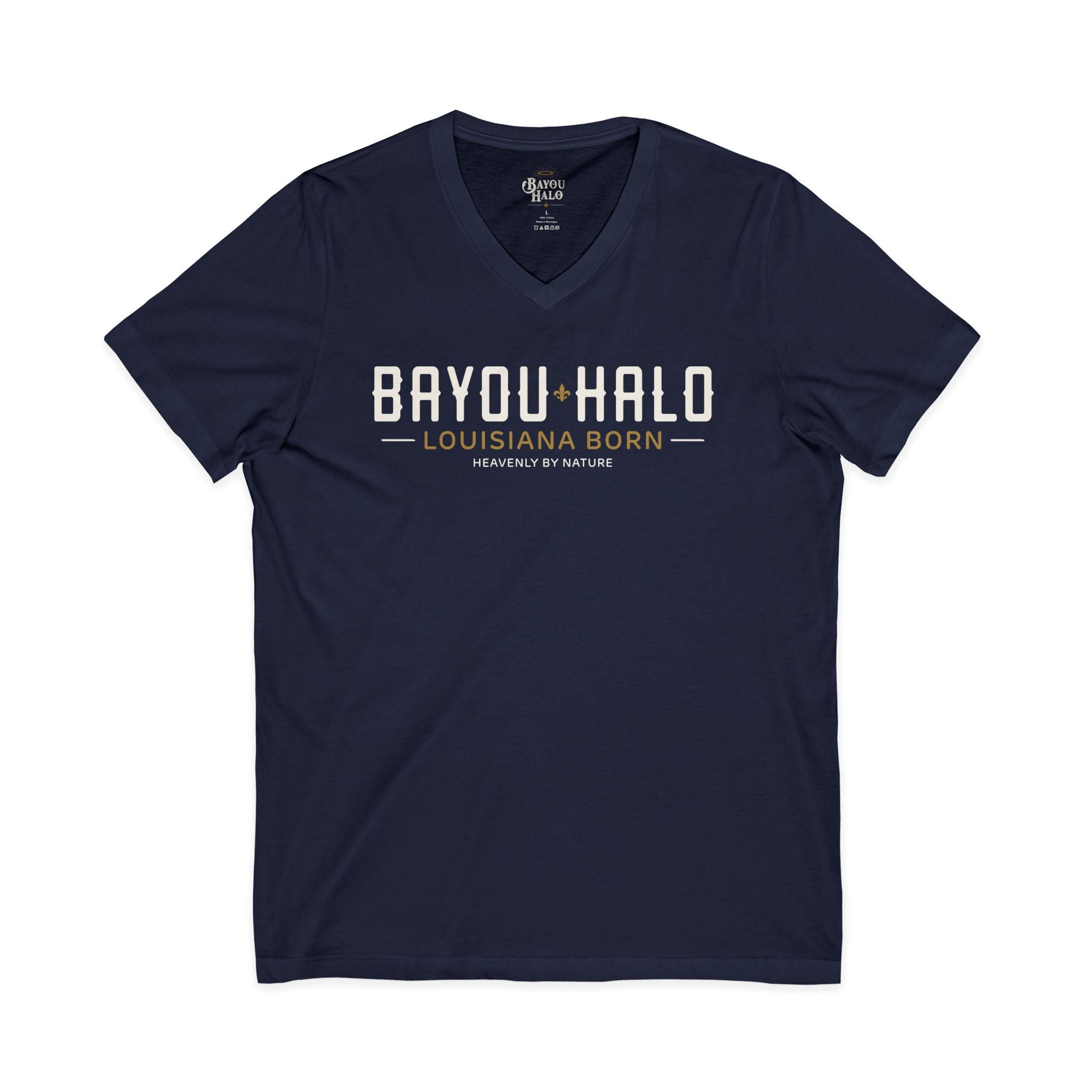 Bayou Halo V-Neck Tee