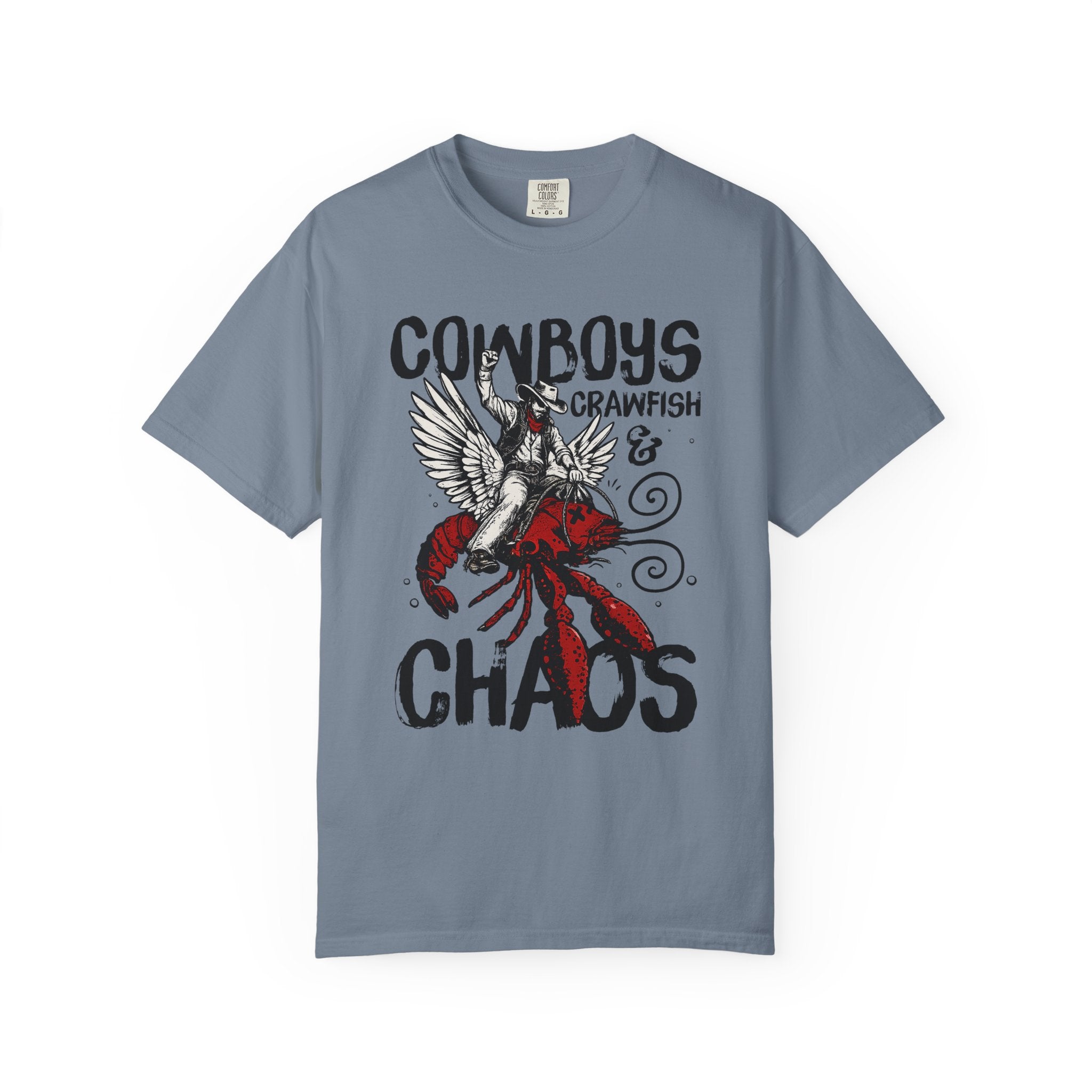 Cowboys, Crawfish & Chaos Graphic T-Shirt