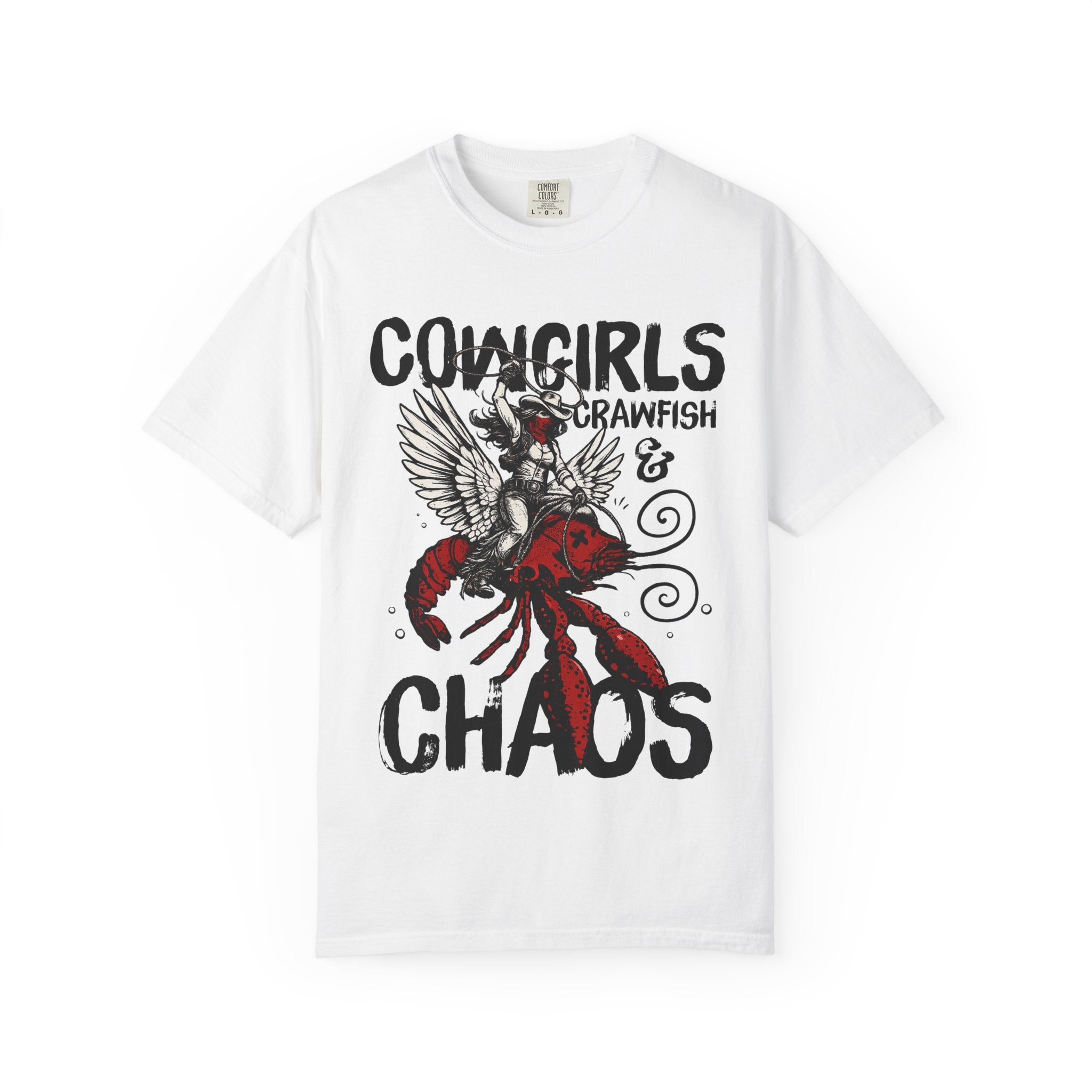 Cowgirls, Crawfish, and Chaos Graphic T-Shirt