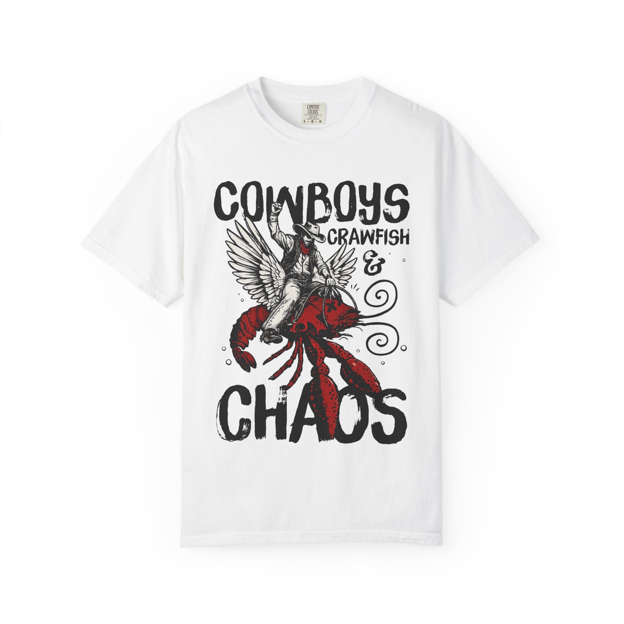 Cowboys, Crawfish & Chaos Graphic T-Shirt