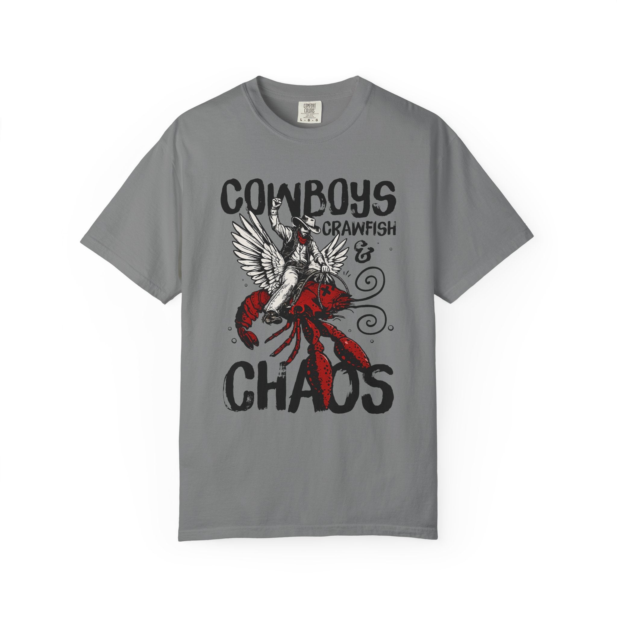 Cowboys, Crawfish & Chaos Graphic T-Shirt