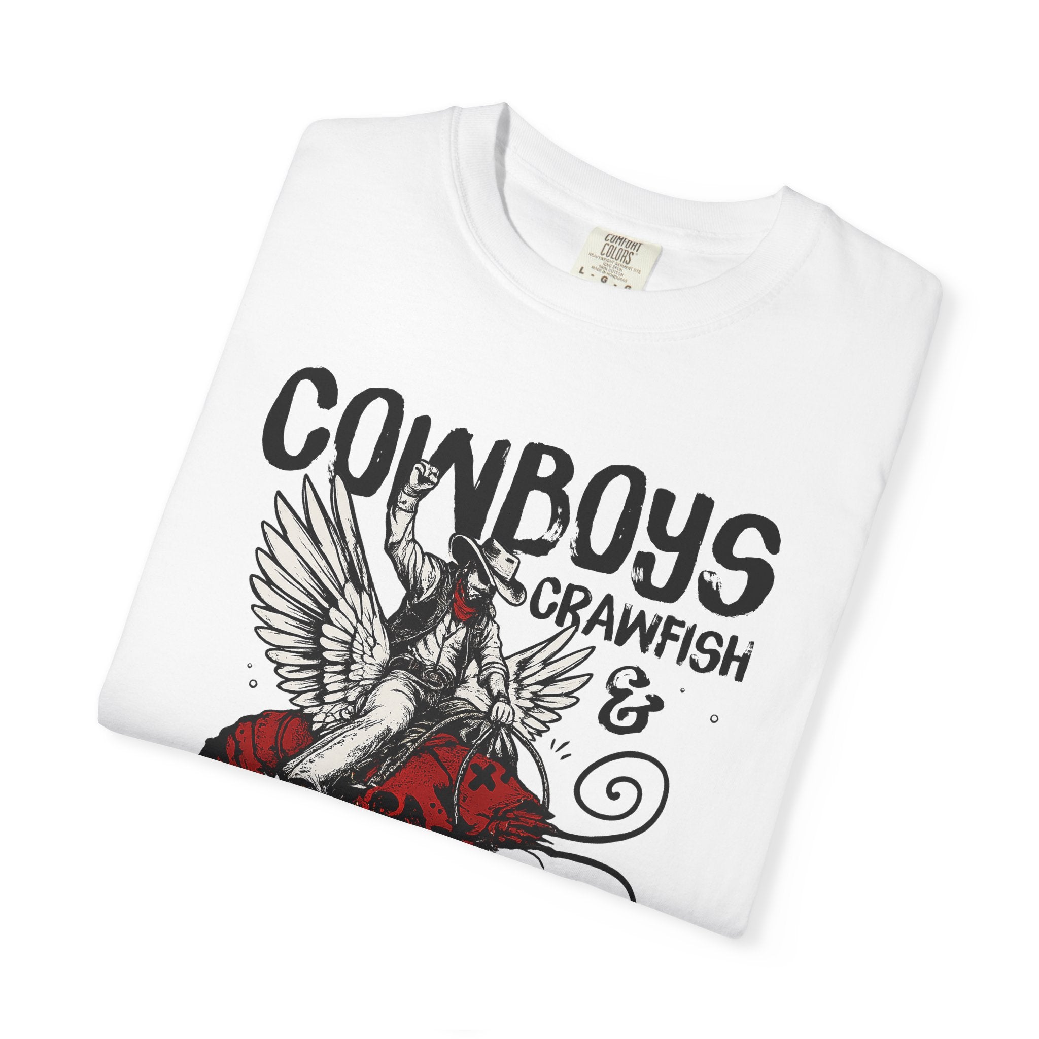 Cowboys, Crawfish & Chaos Graphic T-Shirt