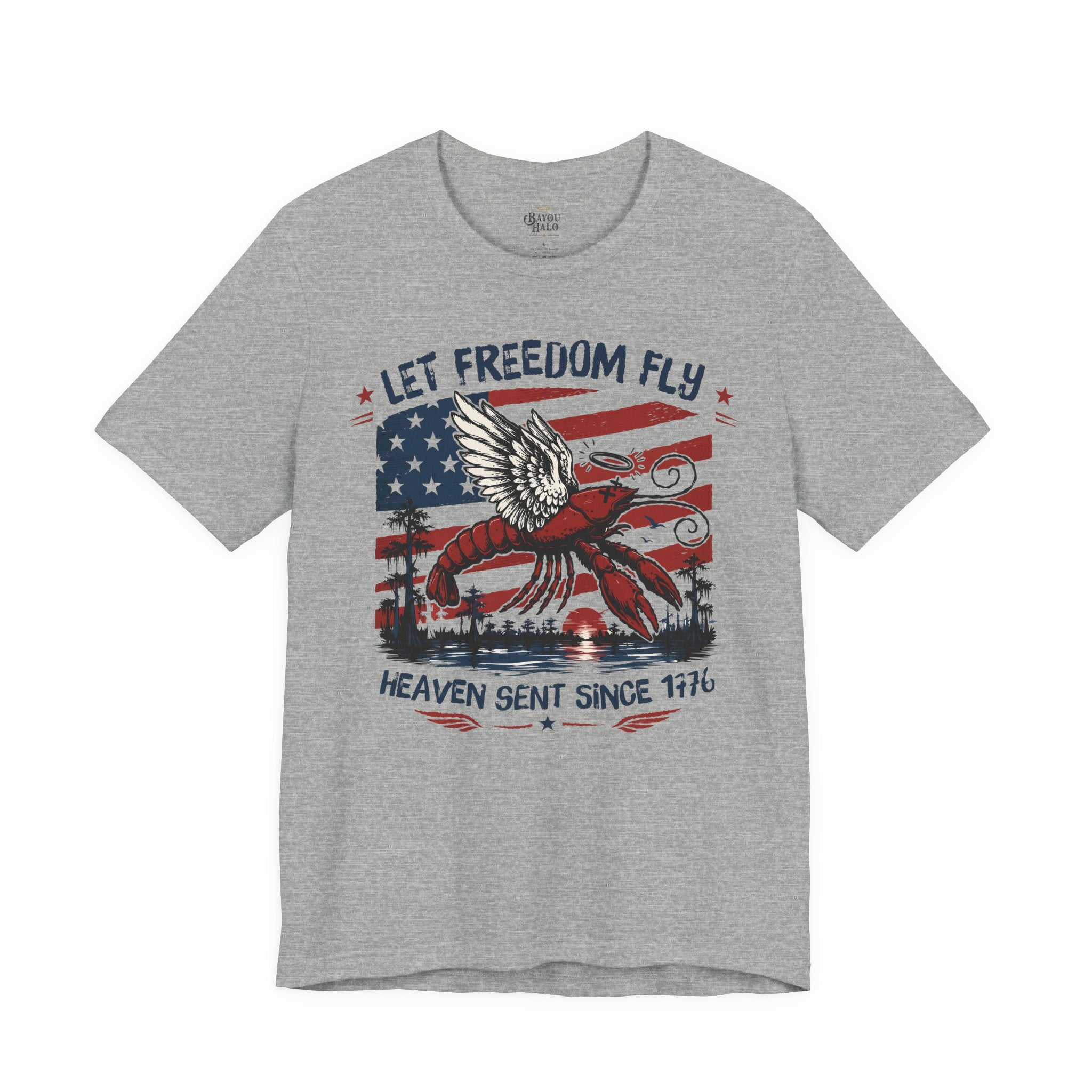Let Freedom Fly T-Shirt — Patriotic 4th of July Tee