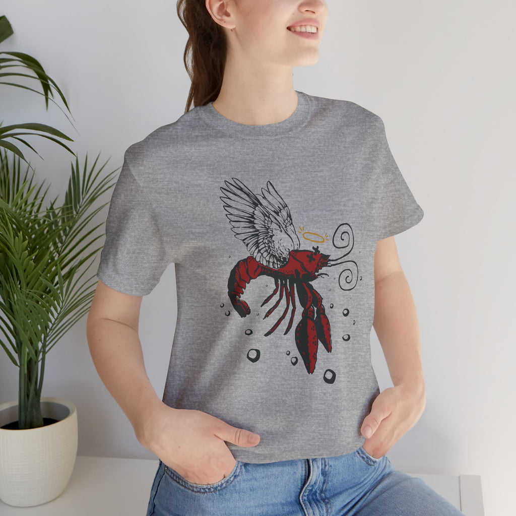 Heavenly Crawfish Graphic T-Shirt