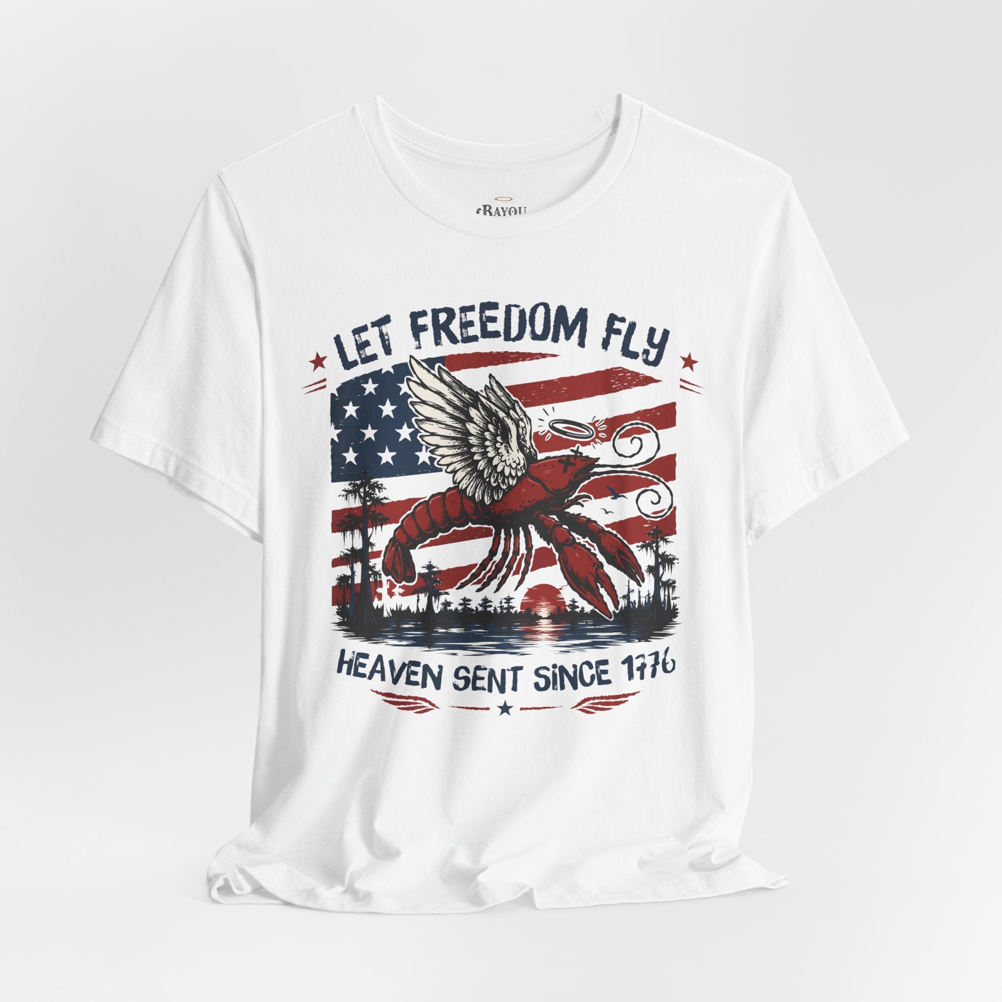 Let Freedom Fly T-Shirt — Patriotic 4th of July Tee