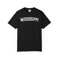 Mississippi Arch Tee - Bone Color Lettering