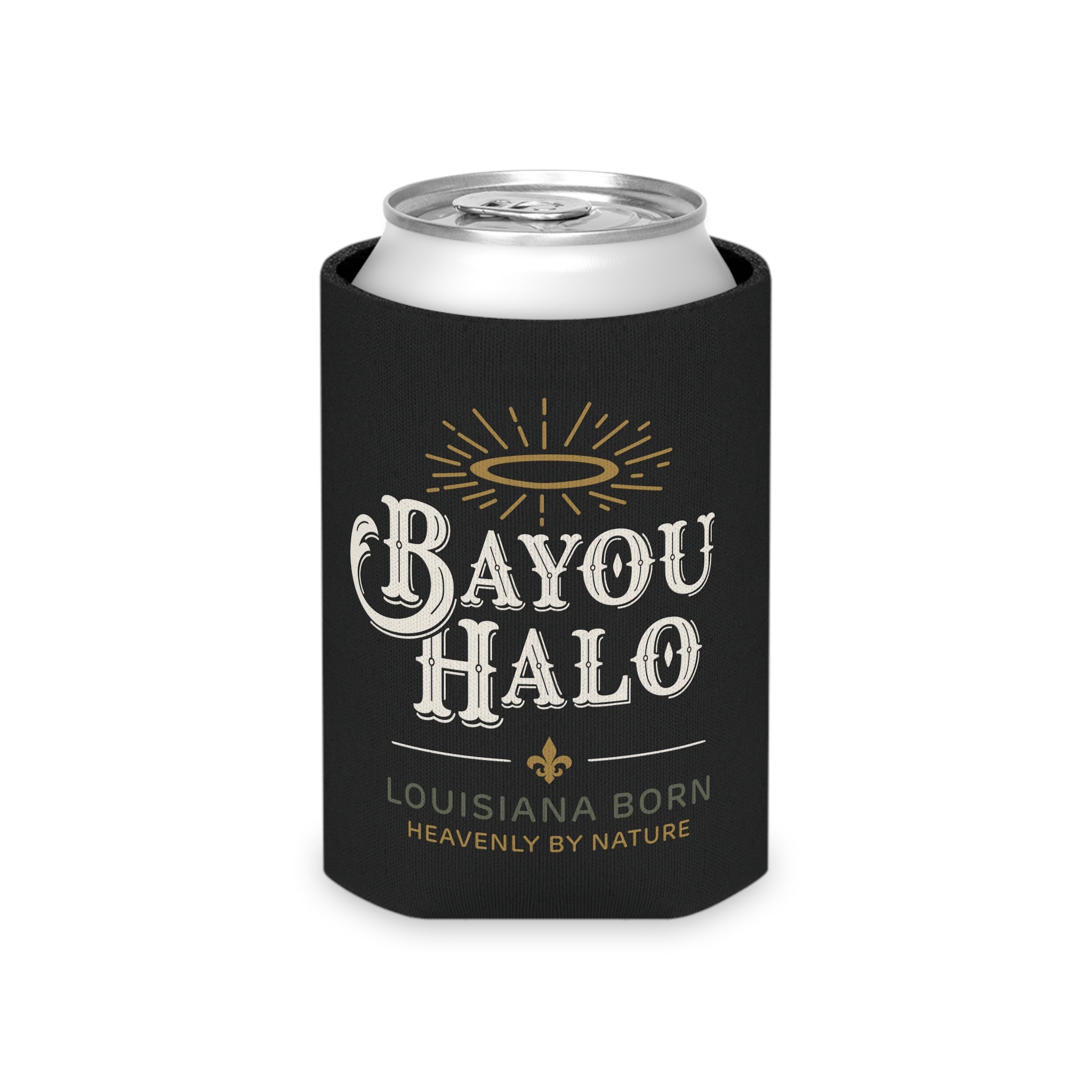 Bayou Halo Can Cooler