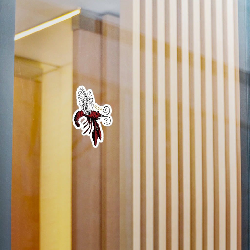 Heavenly Crawfish Vinyl Sticker