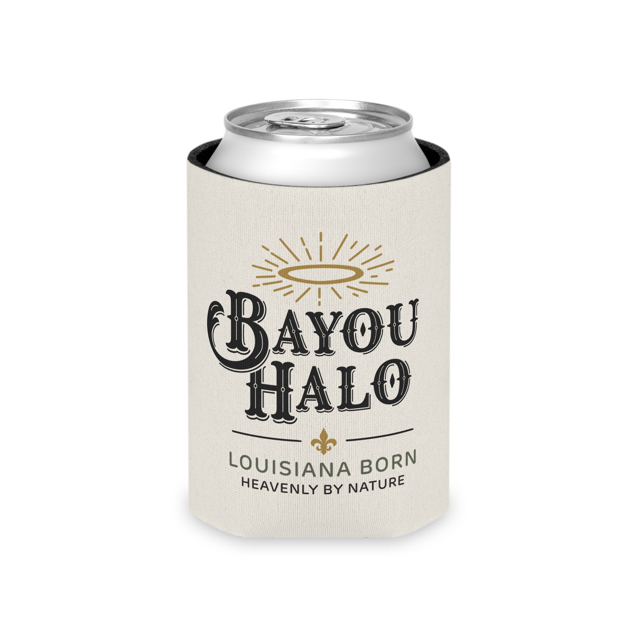 Bayou Halo Can Cooler
