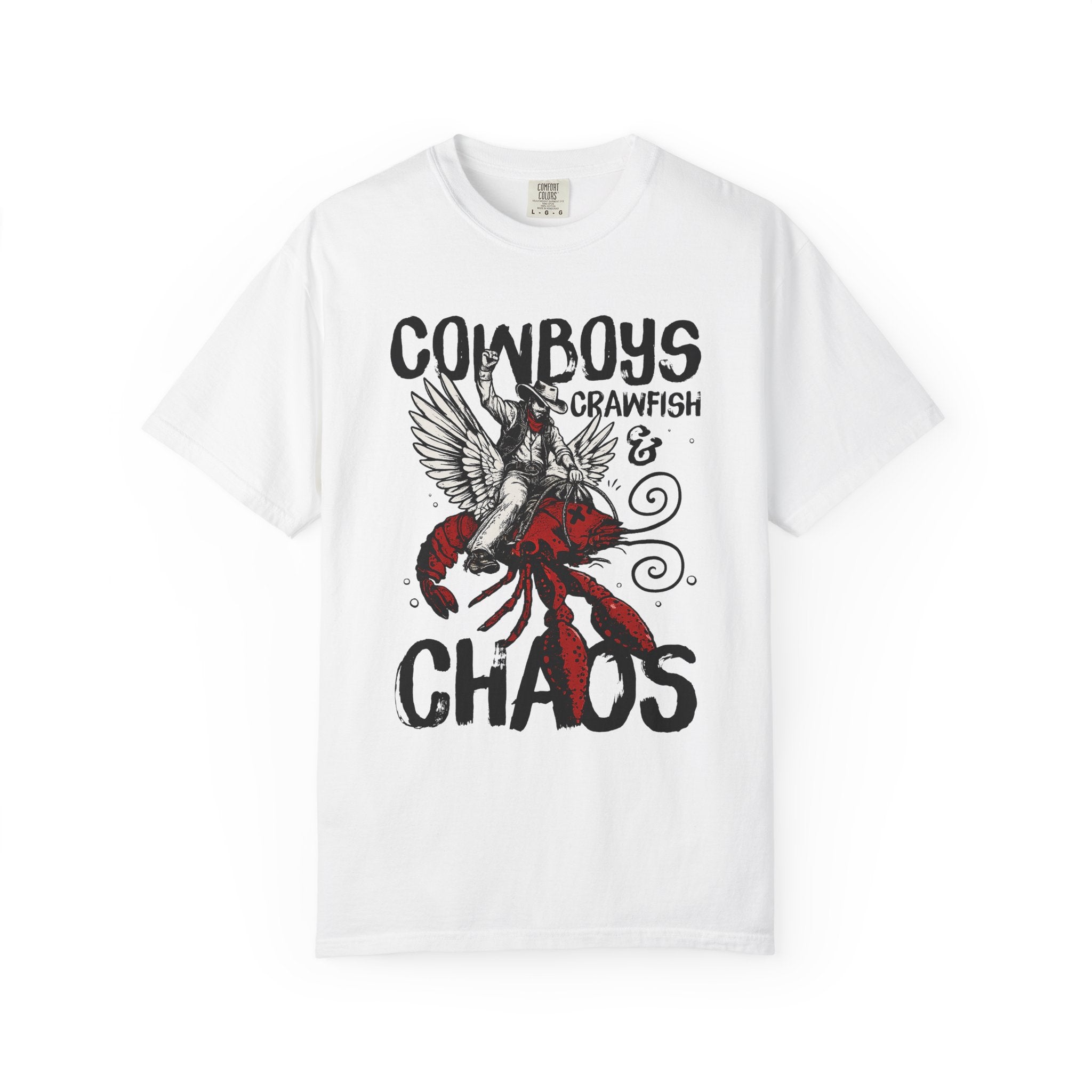 Cowboys, Crawfish & Chaos Graphic T-Shirt